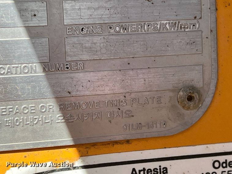 image for item DR5637 Hyundai HL740-9A  wheel loader