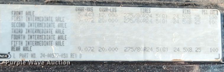 image for item DR6943 2001 Freightliner FLD 120  dump truck