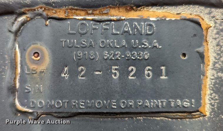 image for item DR6944 Loffland Western Tank Company 500BBL  frac tank