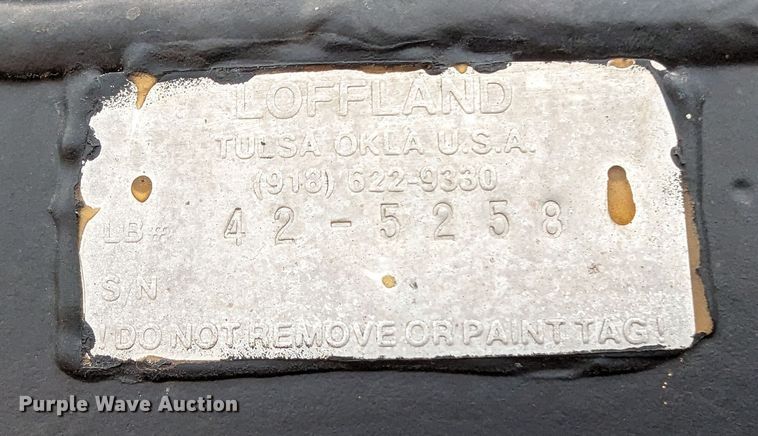 image for item DR6945 Loffland Western Tank Company 500BBL  frac tank