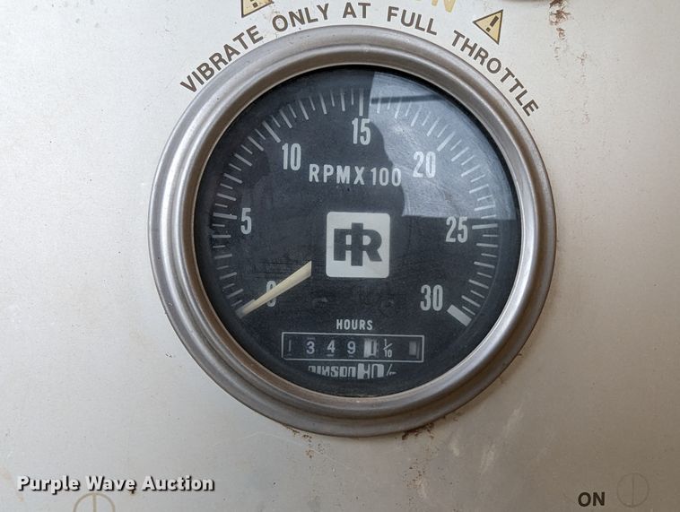 image for item DR6949 1986 Ingersoll Rand SPF-48B  single drum vibratory roller