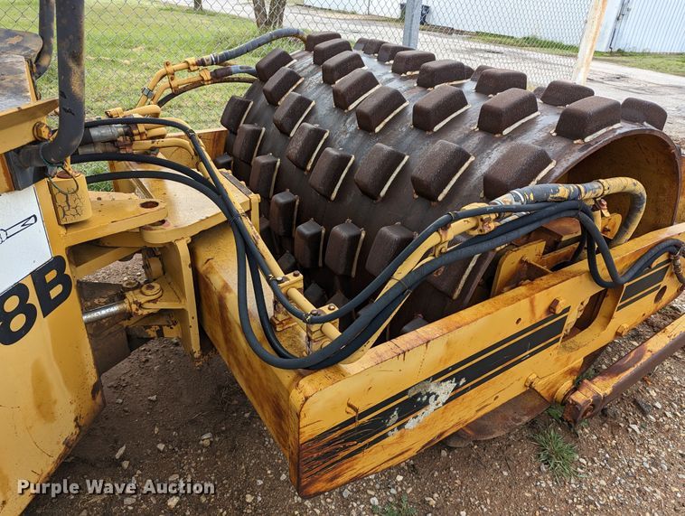 image for item DR6949 1986 Ingersoll Rand SPF-48B  single drum vibratory roller