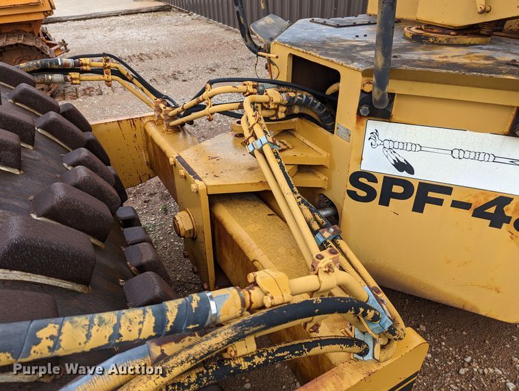 image for item DR6949 1986 Ingersoll Rand SPF-48B  single drum vibratory roller