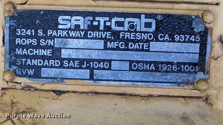 image for item DR6949 1986 Ingersoll Rand SPF-48B  single drum vibratory roller