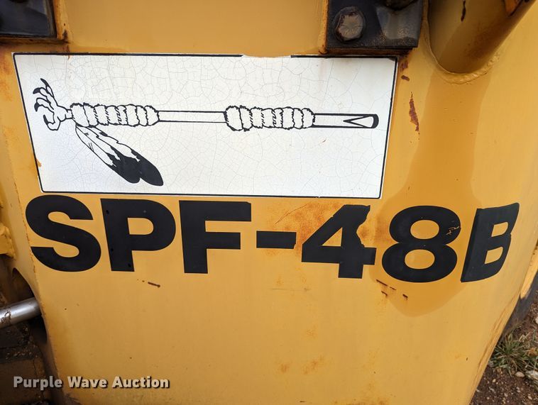 image for item DR6949 1986 Ingersoll Rand SPF-48B  single drum vibratory roller