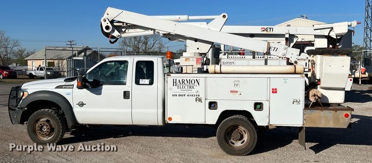 image for item DS2868 2014 Ford F550 Super Duty  SuperCab bucket truck