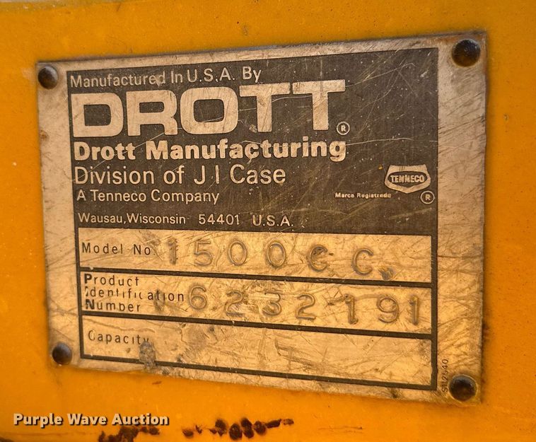 image for item GB9230 Drott 1500CC  crane