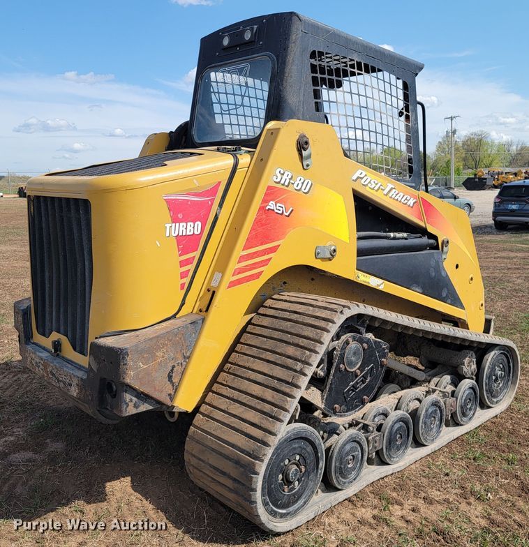 image for item HP9724 2008 ASV Posi-Track SR80  tracked skid steer loader
