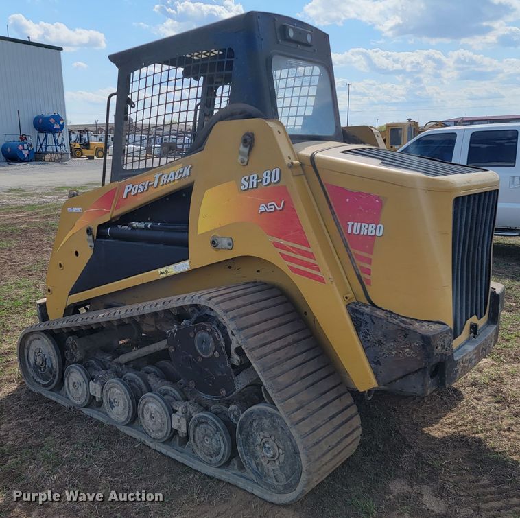 image for item HP9724 2008 ASV Posi-Track SR80  tracked skid steer loader