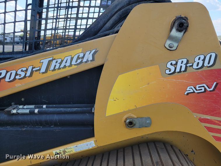 image for item HP9724 2008 ASV Posi-Track SR80  tracked skid steer loader