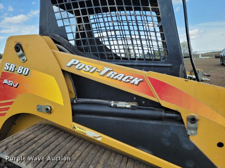 image for item HP9724 2008 ASV Posi-Track SR80  tracked skid steer loader