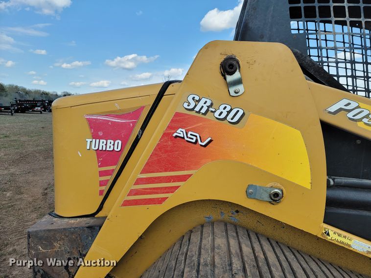 image for item HP9724 2008 ASV Posi-Track SR80  tracked skid steer loader