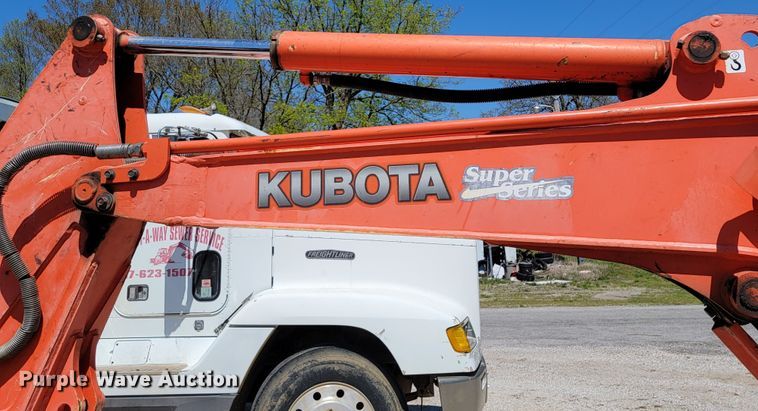 image for item HP9730 2010 Kubota KX71-3 Super Series  mini excavator