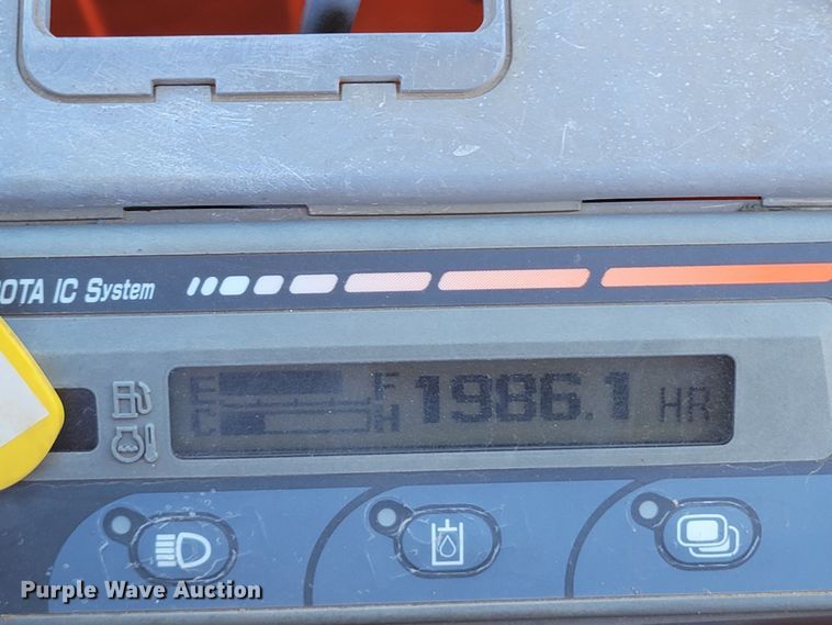 image for item HP9730 2010 Kubota KX71-3 Super Series  mini excavator