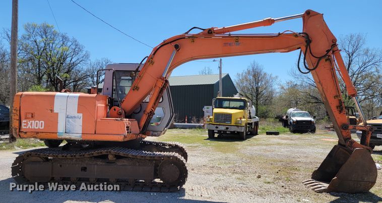 image for item HP9731 1993 Hitachi EX100-2  excavator