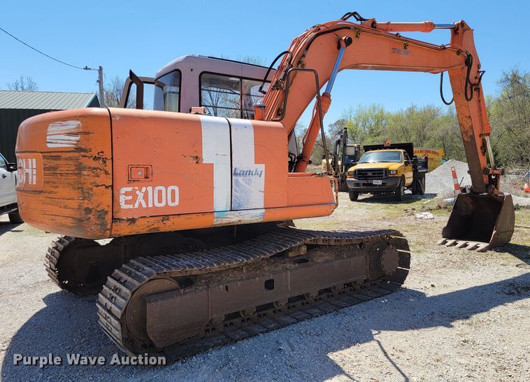 image for item HP9731 1993 Hitachi EX100-2  excavator