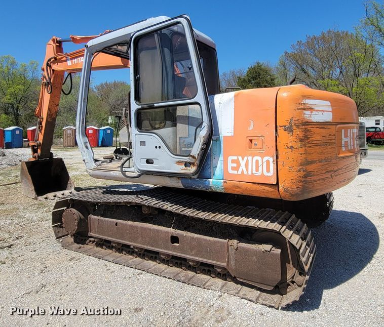 image for item HP9731 1993 Hitachi EX100-2  excavator