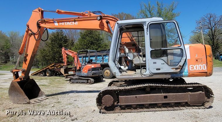 image for item HP9731 1993 Hitachi EX100-2  excavator
