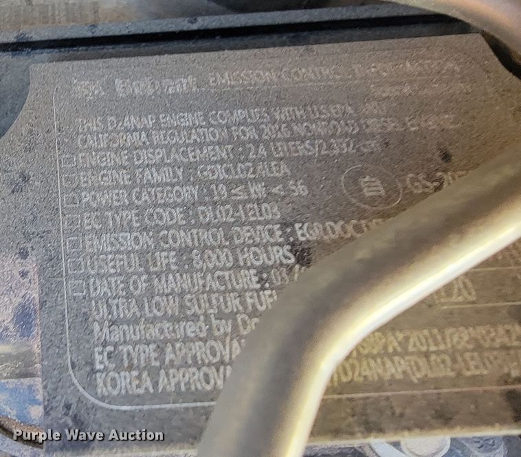 image for item HP9732 2016 Bobcat S530  skid steer loader