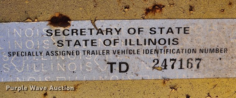 image for item JB9456 Equipment trailer