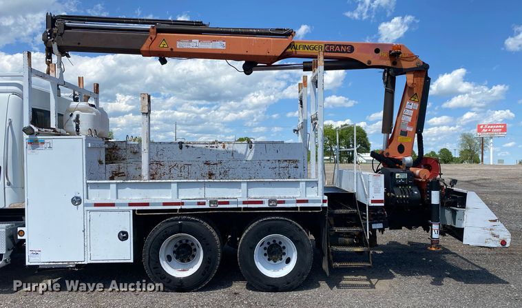 image for item KB9463 2007 Freightliner Business Class M2  Crew Cab crane truck