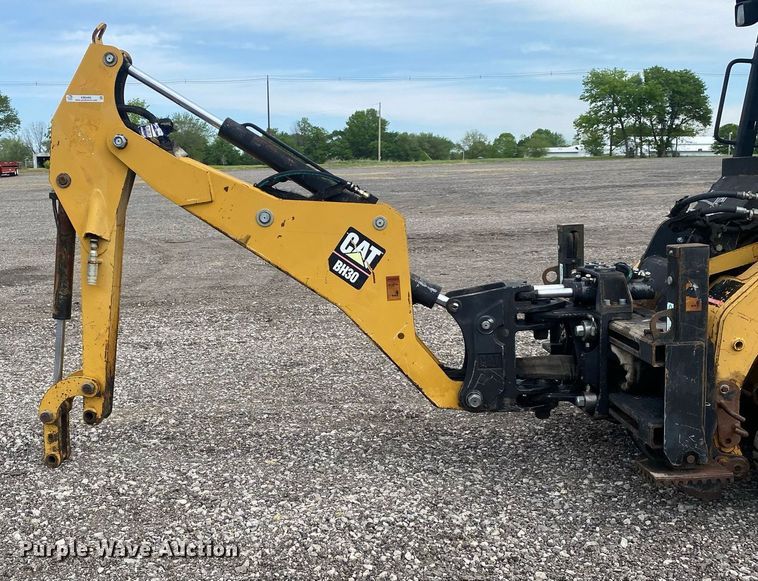 image for item KB9469 Caterpillar BH30  skid steer backhoe