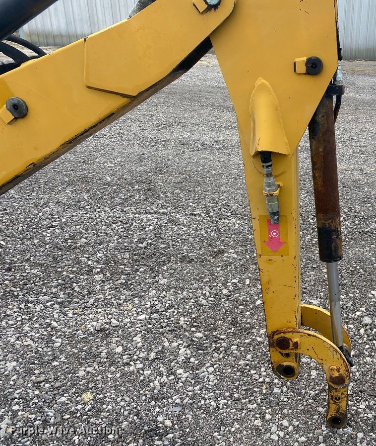 image for item KB9469 Caterpillar BH30  skid steer backhoe