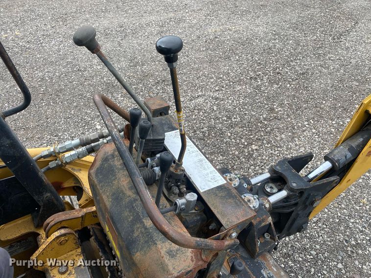 image for item KB9469 Caterpillar BH30  skid steer backhoe