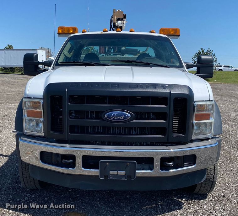 image for item KB9474 2009 Ford F550 Super Duty  SuperCab drilling rig truck