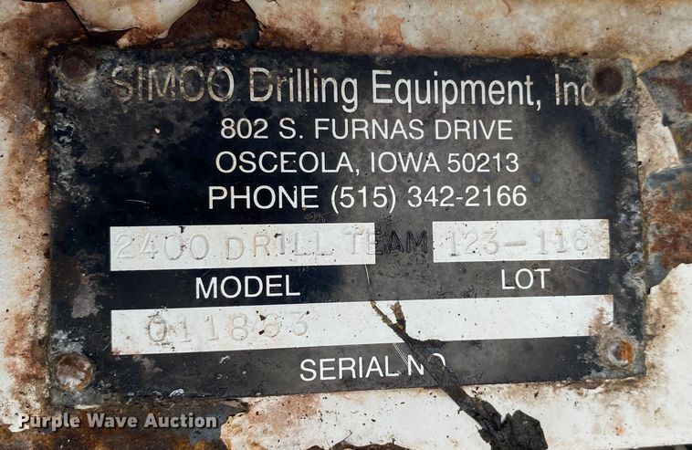 image for item KB9474 2009 Ford F550 Super Duty  SuperCab drilling rig truck