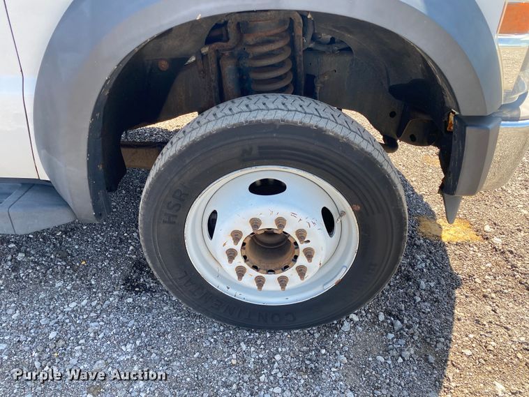 image for item KB9474 2009 Ford F550 Super Duty  SuperCab drilling rig truck