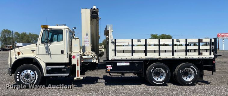 image for item KB9475 2000 Freightliner FL80  crane truck