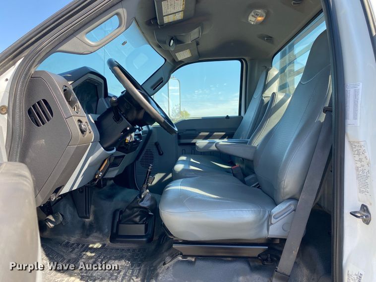 image for item KB9481 2011 Ford F650 Super Duty  flatbed truck