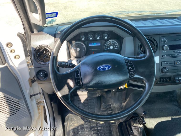 image for item KB9481 2011 Ford F650 Super Duty  flatbed truck