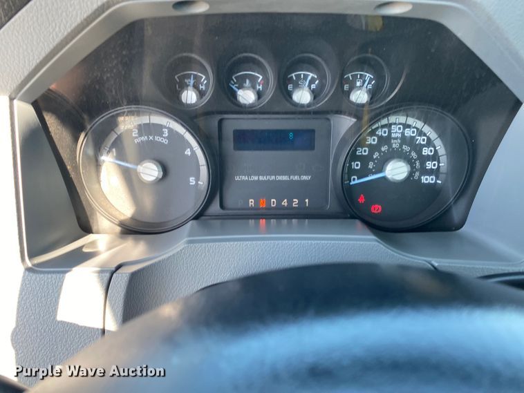 image for item KB9481 2011 Ford F650 Super Duty  flatbed truck