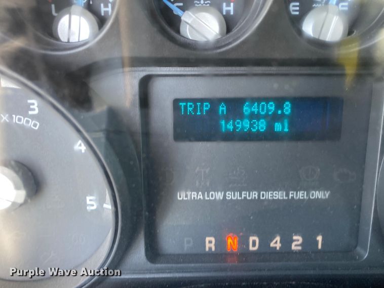 image for item KB9481 2011 Ford F650 Super Duty  flatbed truck