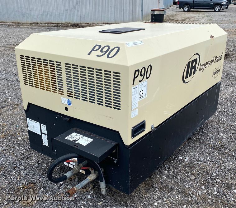 image for item KB9505 2011 Ingersoll Rand P90  air compressor