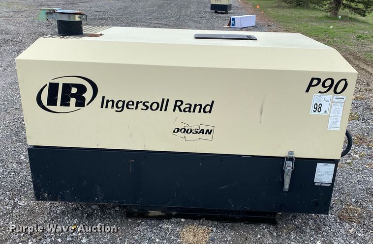 image for item KB9505 2011 Ingersoll Rand P90  air compressor