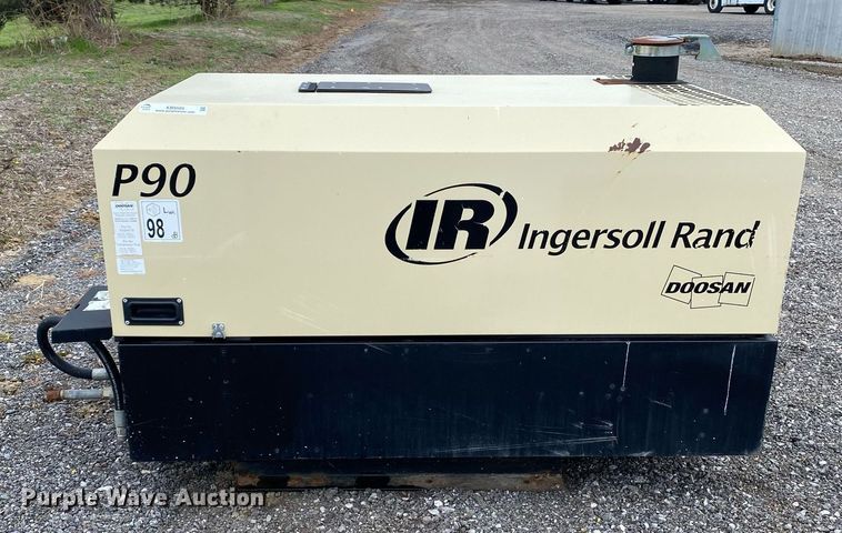 image for item KB9505 2011 Ingersoll Rand P90  air compressor
