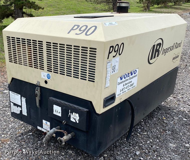 image for item KB9506 2011 Ingersoll Rand P90  air compressor
