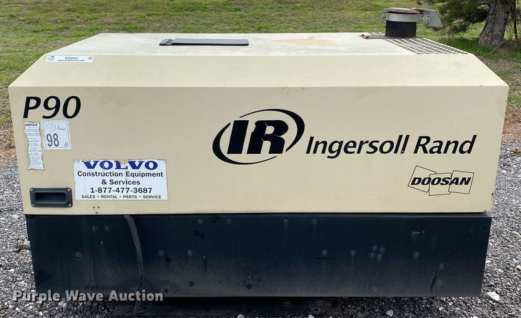 image for item KB9506 2011 Ingersoll Rand P90  air compressor