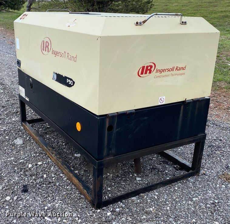 image for item KB9508 2007 Ingersoll Rand P90  air compressor