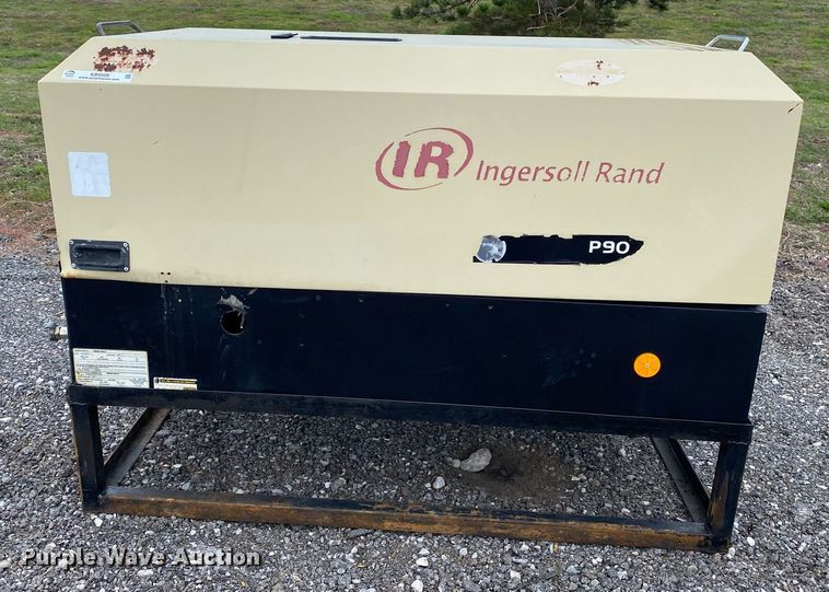 image for item KB9508 2007 Ingersoll Rand P90  air compressor