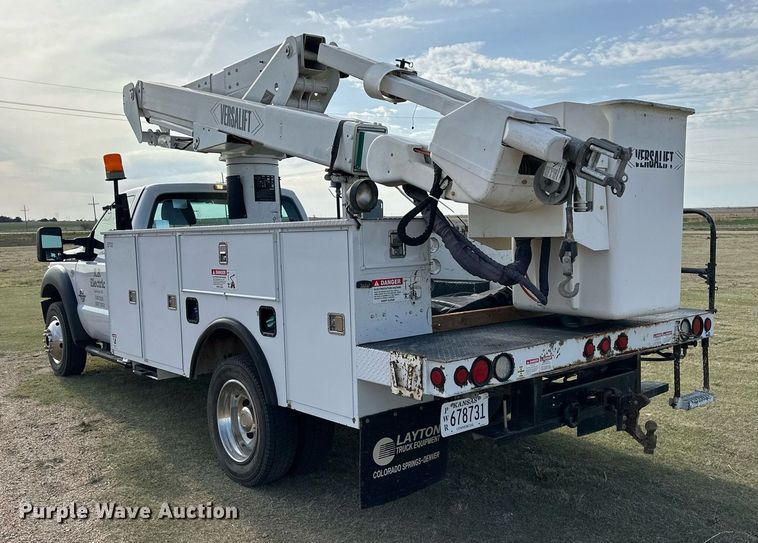 image for item KL9234 2012 Ford F550 Super Duty  bucket truck