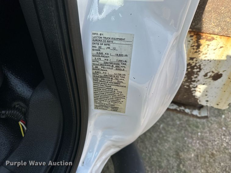 image for item KL9234 2012 Ford F550 Super Duty  bucket truck