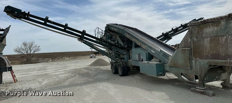 image for item KL9247 Powerscreen Turbo Chieftain 1400  screening plant