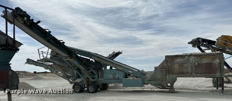 image for item KL9247 Powerscreen Turbo Chieftain 1400  screening plant