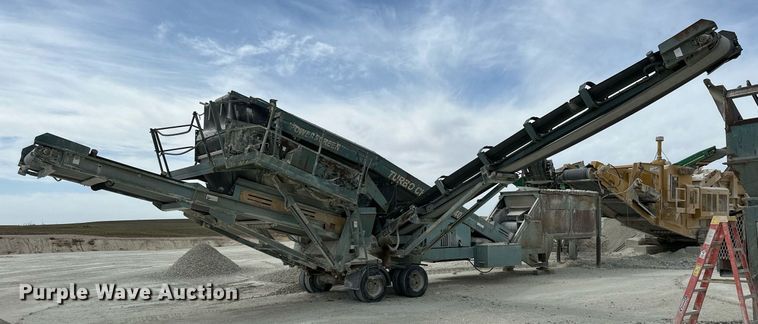 image for item KL9247 Powerscreen Turbo Chieftain 1400  screening plant