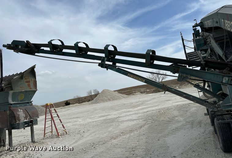 image for item KL9247 Powerscreen Turbo Chieftain 1400  screening plant