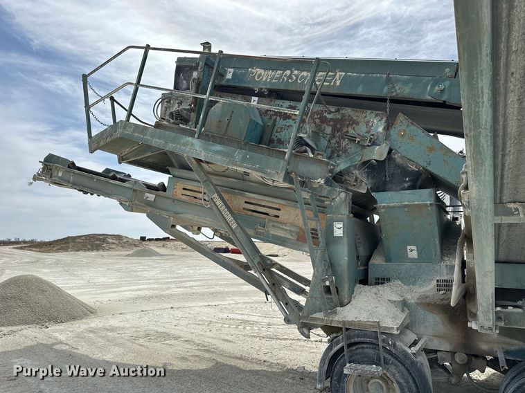 image for item KL9247 Powerscreen Turbo Chieftain 1400  screening plant